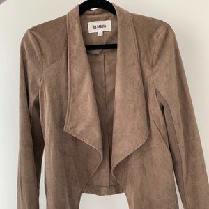 Faux Suede Jacket